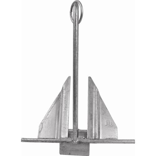 Attwood Marine Boat Anchor - Deep Water - Fluke Style - 10 Pound - Slip Ring Shank - 9962 - 1 - Young Farts RV Parts