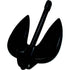 Attwood Marine Boat Anchor - Navy Style; 20 Pound; PVC Coated; Black; Cast Iron - 9935B1 - Young Farts RV Parts