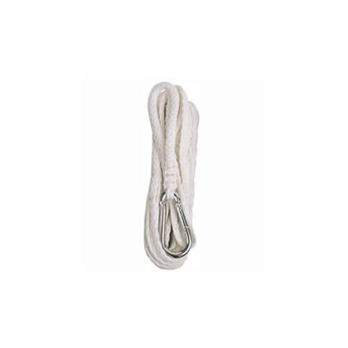 Attwood Marine Boat Anchor Rode - Hollow Braided - With Snap Hook; White - 11714 - 2 - Young Farts RV Parts
