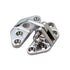 Attwood Marine Boat Door Hinge - 3.5" L x 1 - 3/8" W - Silver - W/ Four 10 Fasteners; Single - 66027 - 3 - Young Farts RV Parts