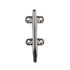 Attwood Marine Boat Rope Cleat - Hollow Base - 5" L - Silver; Single - 66398 - 3 - Young Farts RV Parts