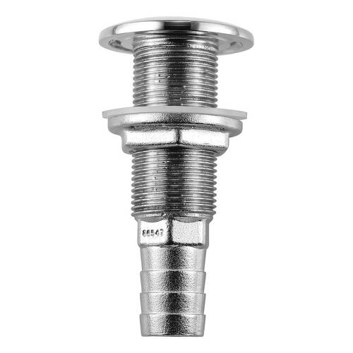 Attwood Marine Boat Scupper - Barbed Thru - Hull Connector - Fits 5/8