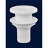Attwood Marine Boat Scupper - Thru - Hull Connector - Fits 1.5" Hose - White; Single - 3875 - 1 - Young Farts RV Parts