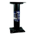 Attwood Marine Boat Seat Pedestal - Fixed Height; Powder Coated Black With Seat Mount - 91320 - Young Farts RV Parts