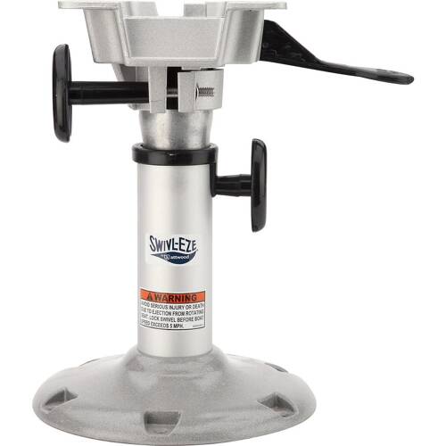 Attwood Marine Boat Seat Pedestal - With Seat Mount - 2385405 - Young Farts RV Parts