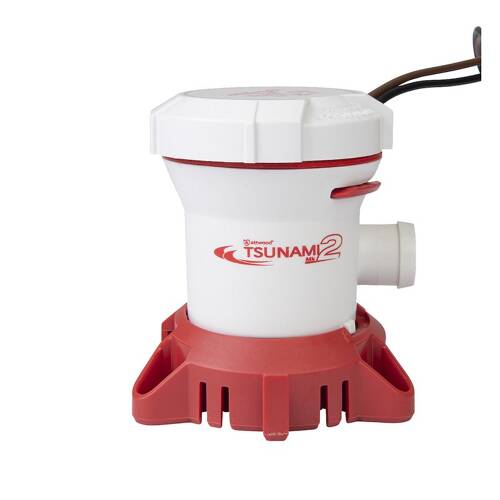 Attwood Marine Livewell/ Baitwell Pump Cartridge - Tsunami Series - 12 Volts - 29" L Wire - 5620 - 6 - Young Farts RV Parts