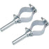 Attwood Marine Oarlock - W/ Mounting Hardware - For 7/8" To 1.5" Diam Oars - Zinc Plated Steel - 9146 - 3 - Young Farts RV Parts