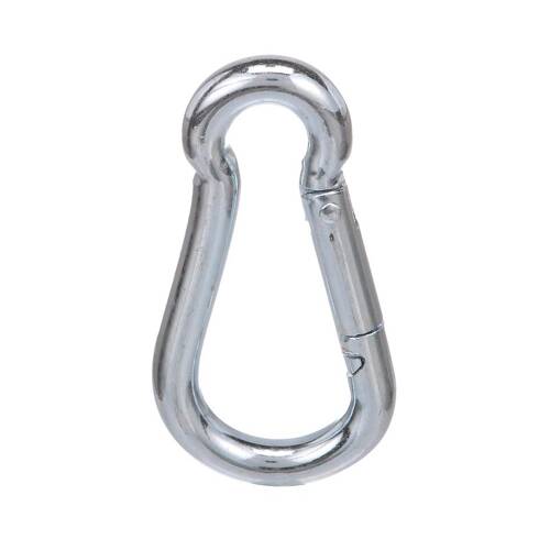 Attwood Marine Spring Loaded Carabiner - Oval - 3/8" Diam - 3.5" Length - Max Cap 600 lbs - 12305 - 3 - Young Farts RV Parts