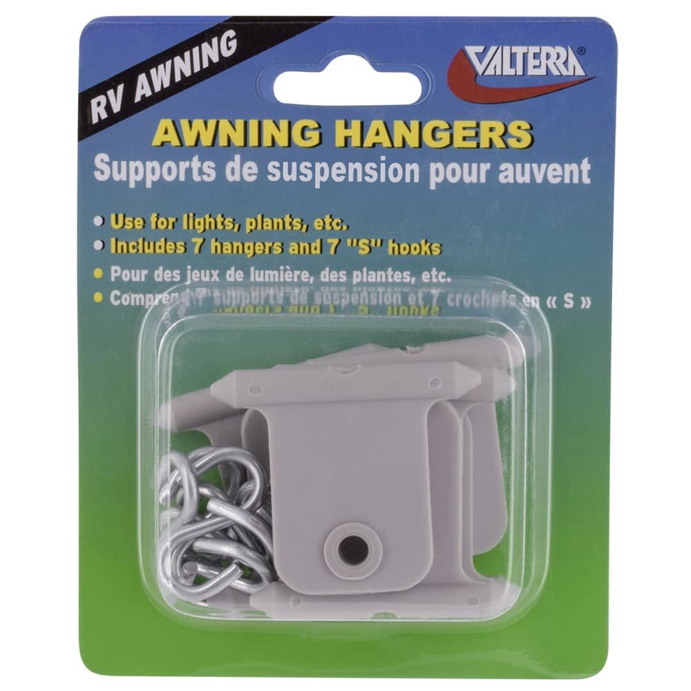 Awning Accessory Hangers - Gray - Young Farts RV Parts