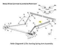 Load image into Gallery viewer, Awning Arm Carefree RV R001787 - 005 - Young Farts RV Parts