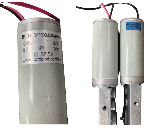 BAL RV 21900004 Slide Out Motor - Young Farts RV Parts