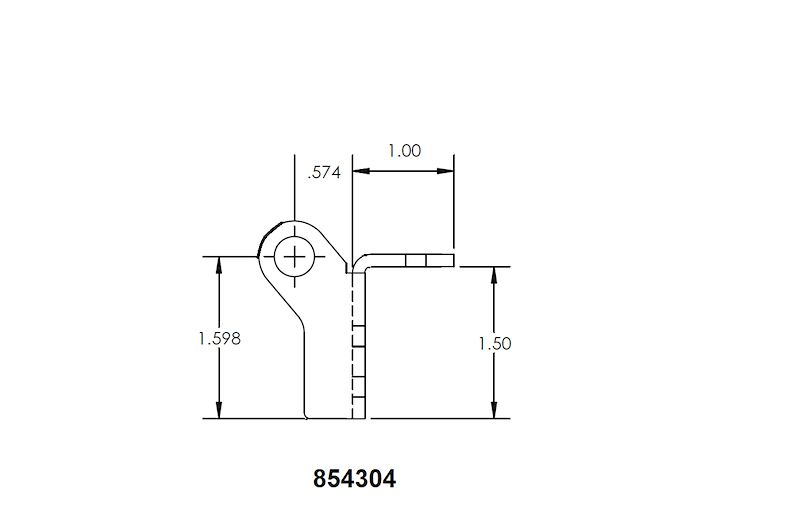 BAL RV 854304 Slide Out Roller - 1/2 Diameter (Accu - Slide) - Young Farts RV Parts