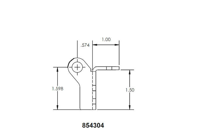 BAL RV 854304 Slide Out Roller - 1/2 Diameter (Accu - Slide) - Young Farts RV Parts