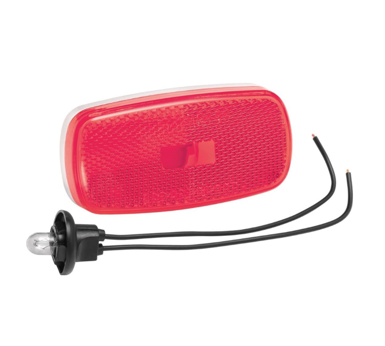 Bargman 30 - 59 - 001 Clearance/Side Marker Light, Red - Young Farts RV Parts