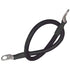 Battery Cable Assembly, 4 AWG (21mm - ) Wire, 5/16" (7.93mm) Stud, Black - 18" (45.7cm) - Young Farts RV Parts