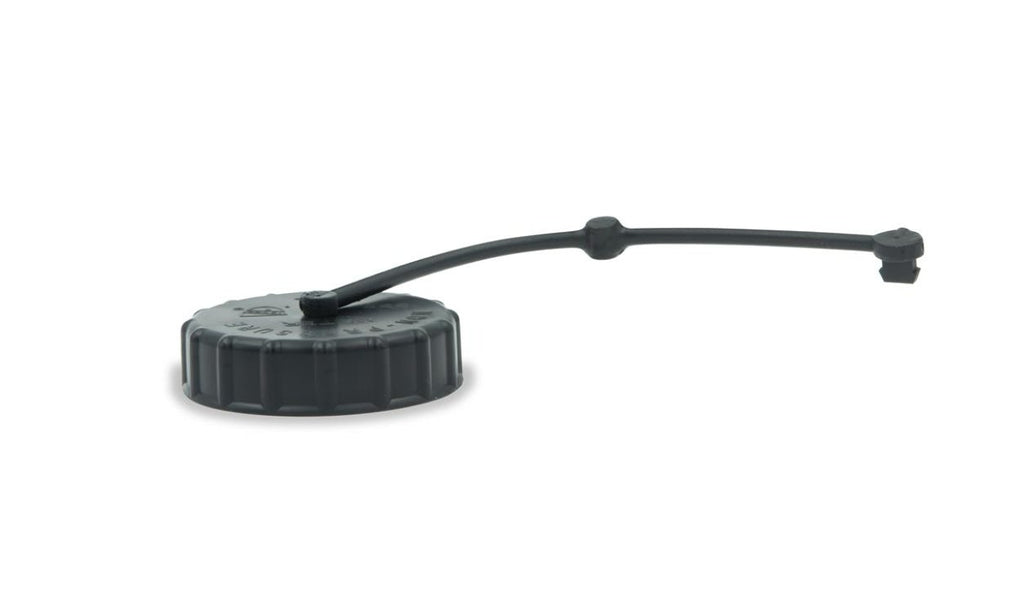 B&B Molders 94244 Gravity Water Fill Cap/Strap, Black - Young Farts RV Parts