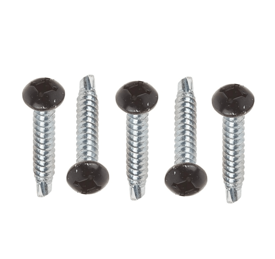 Black Pan Head #8 Square Recess Screw 1