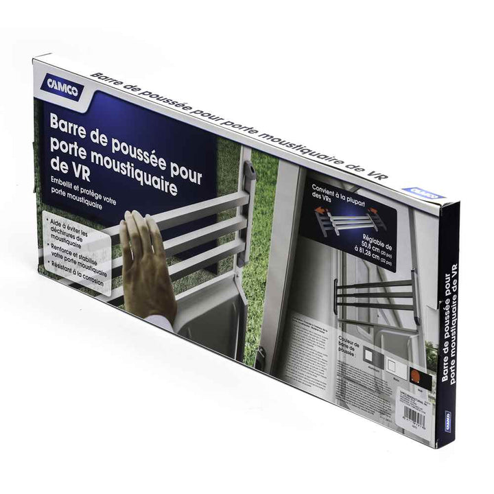 Black Screen Door Push Bar - Young Farts RV Parts