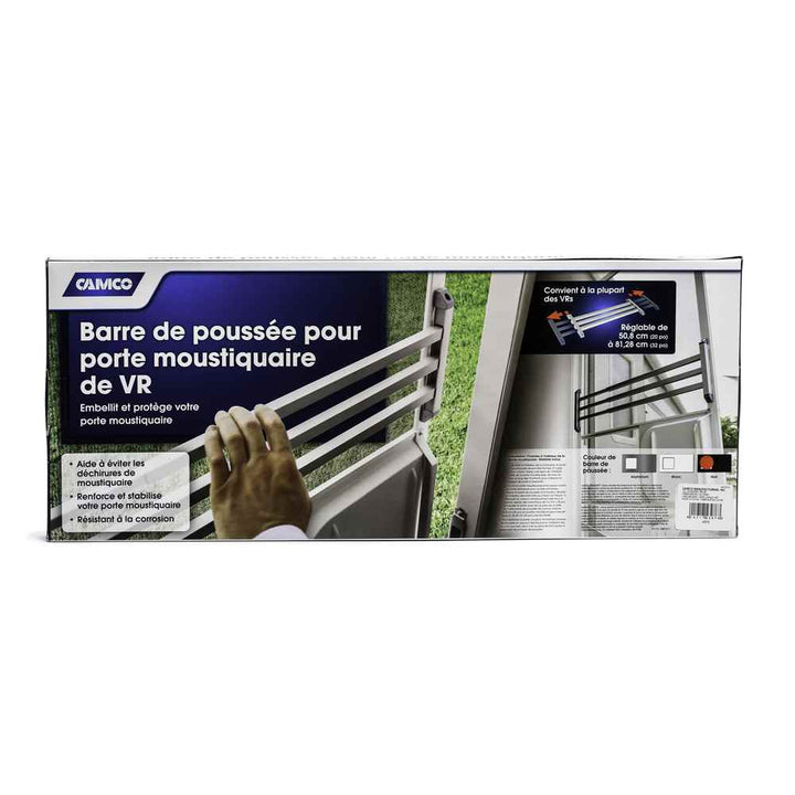 Black Screen Door Push Bar - Young Farts RV Parts