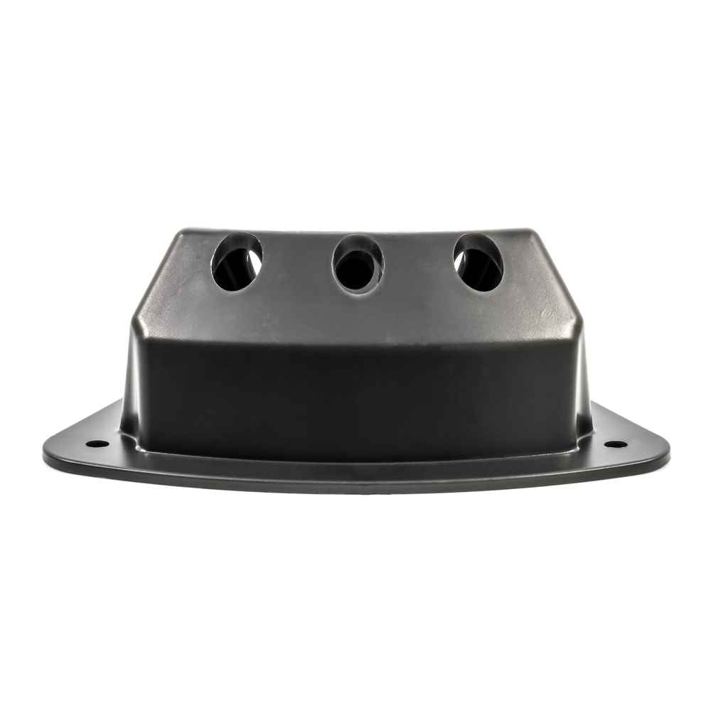 Black Triple Flag Holder - Young Farts RV Parts