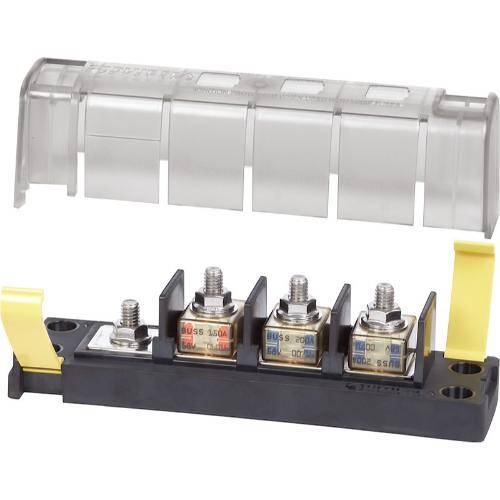 BLUE SEA 58 Volts DC/300 Amps Per Block Fuse Block - 5196 - BSS - Young Farts RV Parts