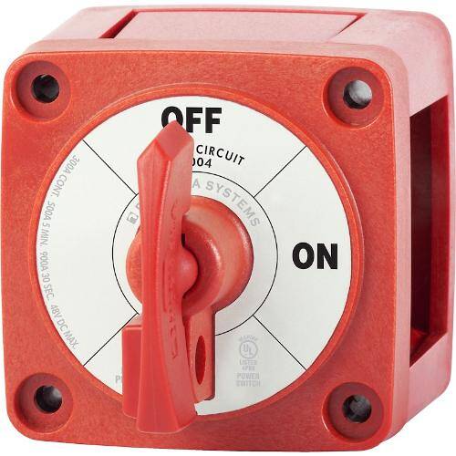 BLUE SEA Battery Disconnect Switch - 48 Volts DC/300 Amps - 6004 - BSS - Young Farts RV Parts