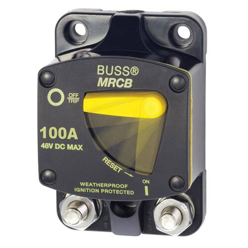 BLUE SEA Circuit Breaker - 187 Series; 100 Amps/ 48 Volts DC - 7144 - BSS - Young Farts RV Parts