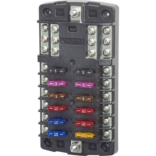 BLUE SEA ST Blade Fuse Block - 32 Volt DC/100 Amps - 5031 - BSS - Young Farts RV Parts