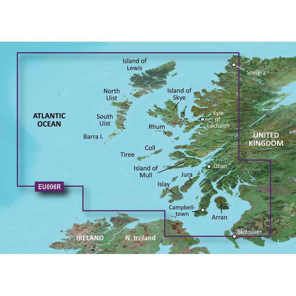 BlueChart g3 HD - HXEU006R - Scotland West Coast - microSD /SD - Young Farts RV Parts