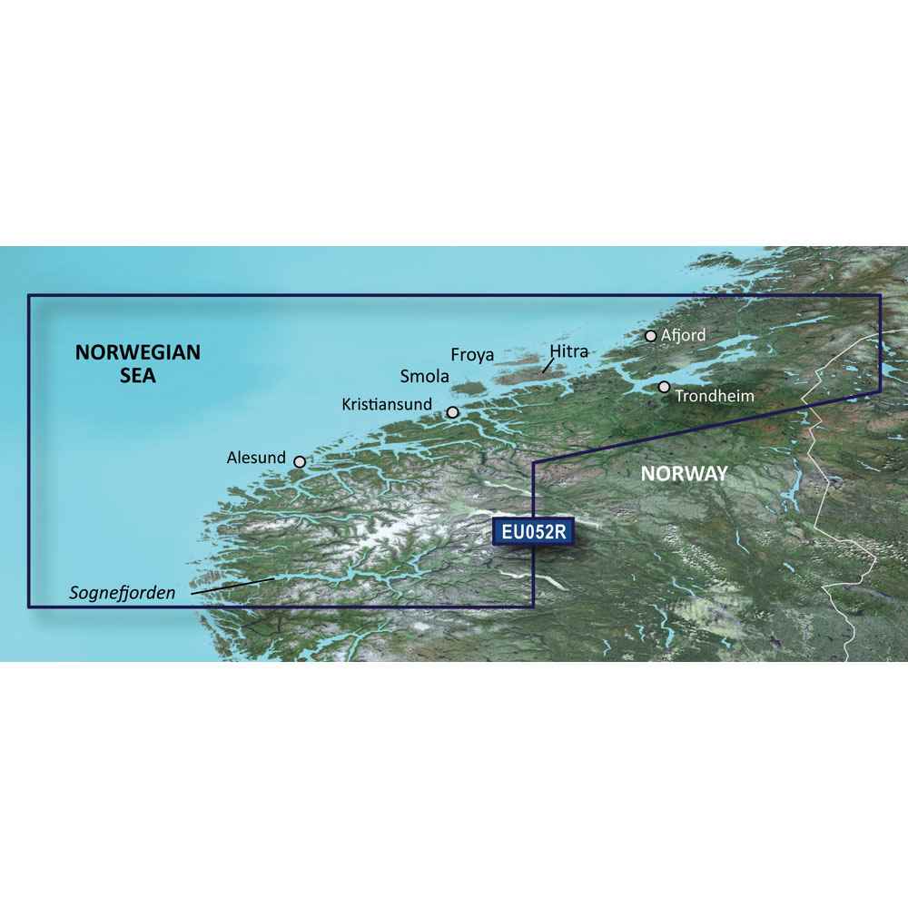 BlueChart g3 HD - HXEU052R - Sognefjorden - Svefjorden - microSD /SD - Young Farts RV Parts