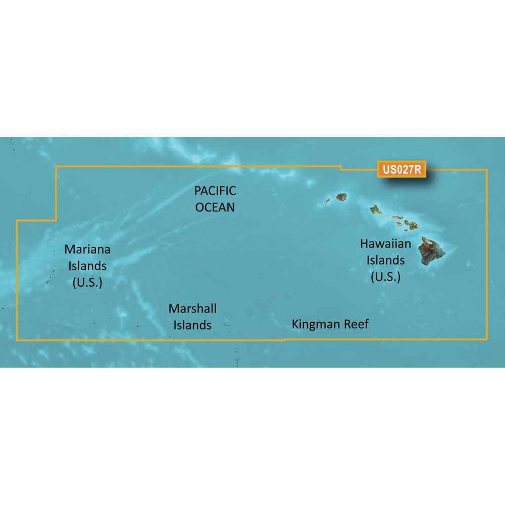 BlueChart g3 HD - HXUS027R - Hawaiian Islands - Mariana Islands - microSD /SD - Young Farts RV Parts