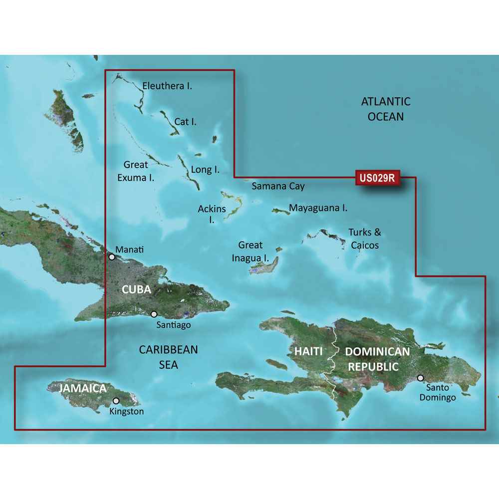 BlueChart g3 HD - HXUS029R - Southern Bahamas - microSD /SD - Young Farts RV Parts