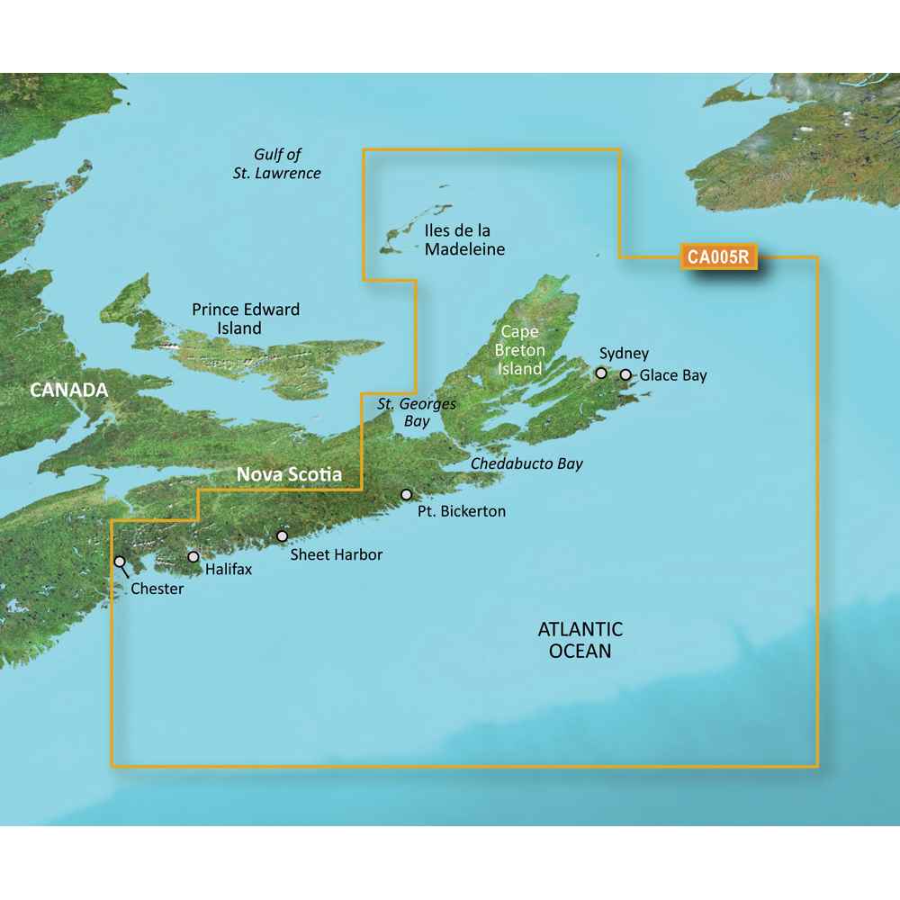 BlueChart g3 Vision HD - VCA005R - Halifax - Cape Breton - microSD /SD - Young Farts RV Parts