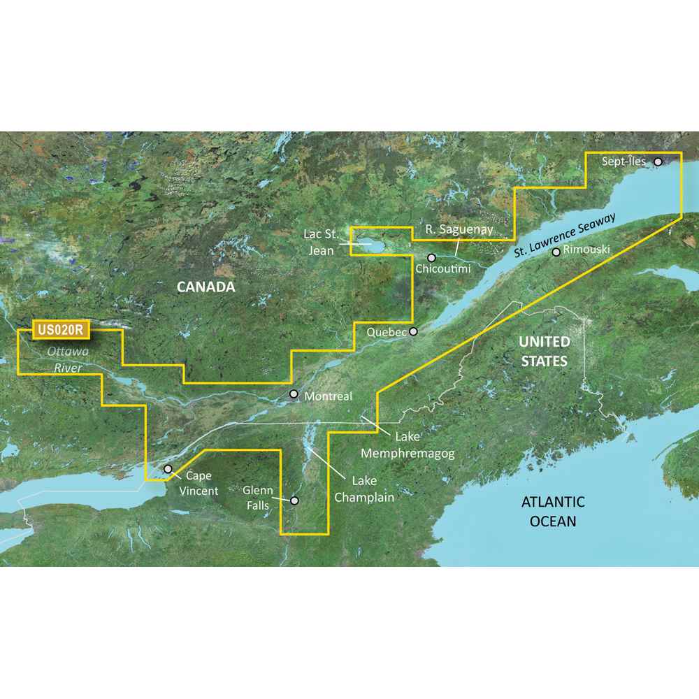 BlueChart g3 Vision HD - VUS020R - St. Lawrence Seaway - microSD /SD - Young Farts RV Parts