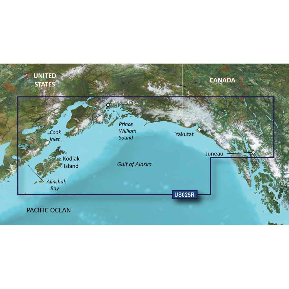 BlueChart g3 Vision HD - VUS025R - Anchorage - Juneau - microSD /SD - Young Farts RV Parts