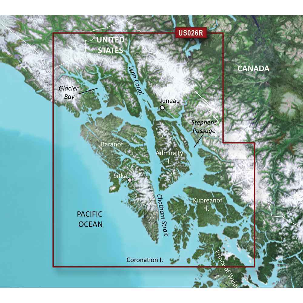 BlueChart g3 Vision HD - VUS026R - Wrangell/Juneau/Sitka - microSD /SD - Young Farts RV Parts