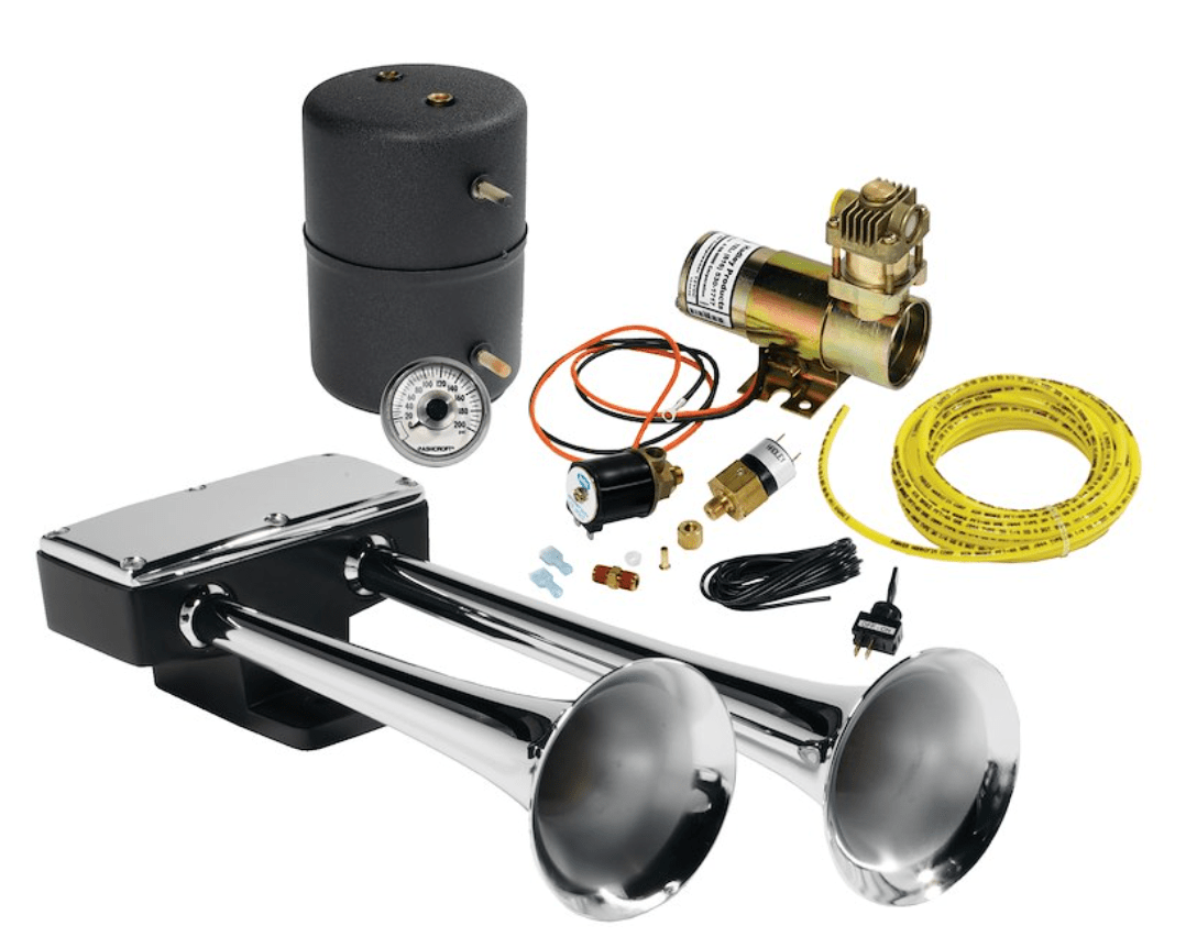 Bully Dual Tone Air Horn Kit - Young Farts RV Parts