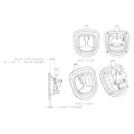 Buyers Products LL9000 Multi Purpose T Handle Latch - Young Farts RV Parts