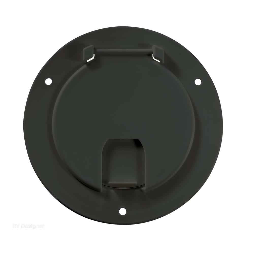 Cable Hatch Black 5. 2X2. 6