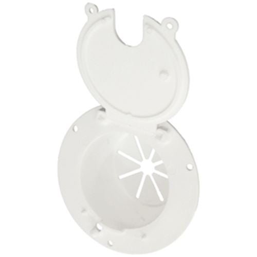 Cable Hatch Ma208 Polar White - Young Farts RV Parts