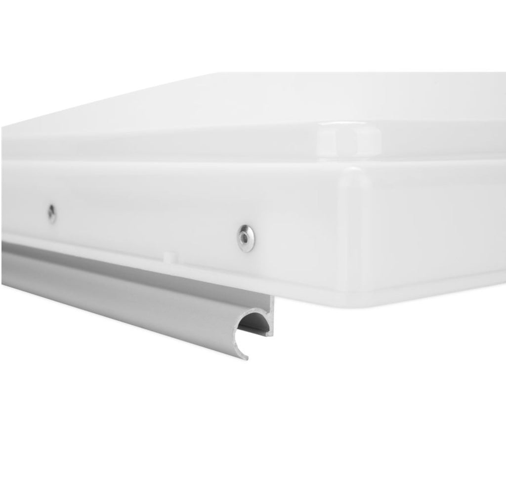 Camco 40156 Roof Vent Lid, Elixir Prior To 1994 White with Hardware, White - Young Farts RV Parts