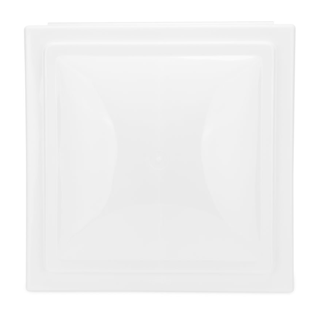 Camco 40156 Roof Vent Lid, Elixir Prior To 1994 White with Hardware, White - Young Farts RV Parts