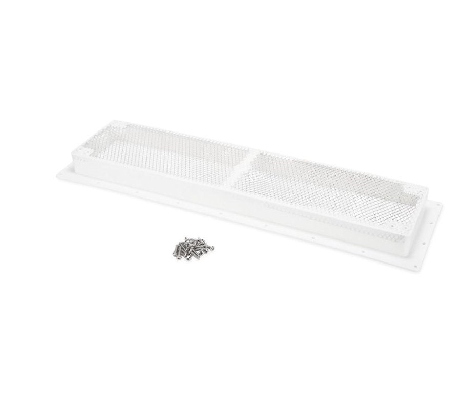 Camco 42161 Refrigerator Vent Base (Base Only), Polar White - Young Farts RV Parts