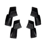 Camco 42323 Drip Rail Gutter Spouts - Black