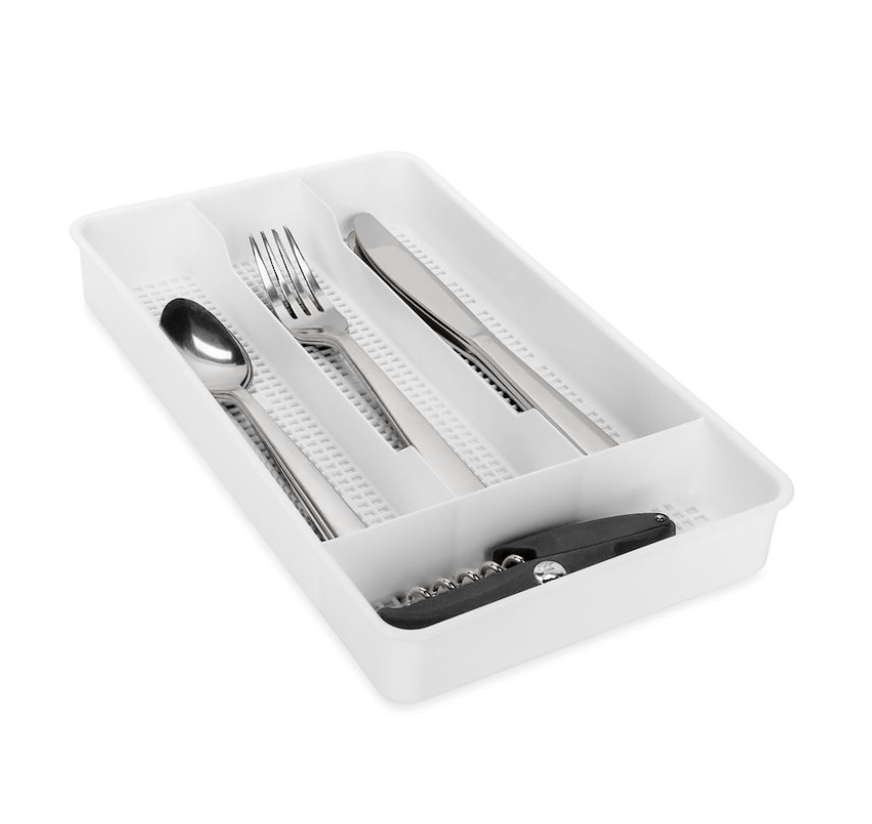 Camco 43508 Cutlery Tray - White - Young Farts RV Parts