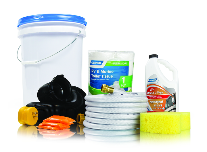 Camco 44763 RV Starter Kit Bucket - II - Young Farts RV Parts