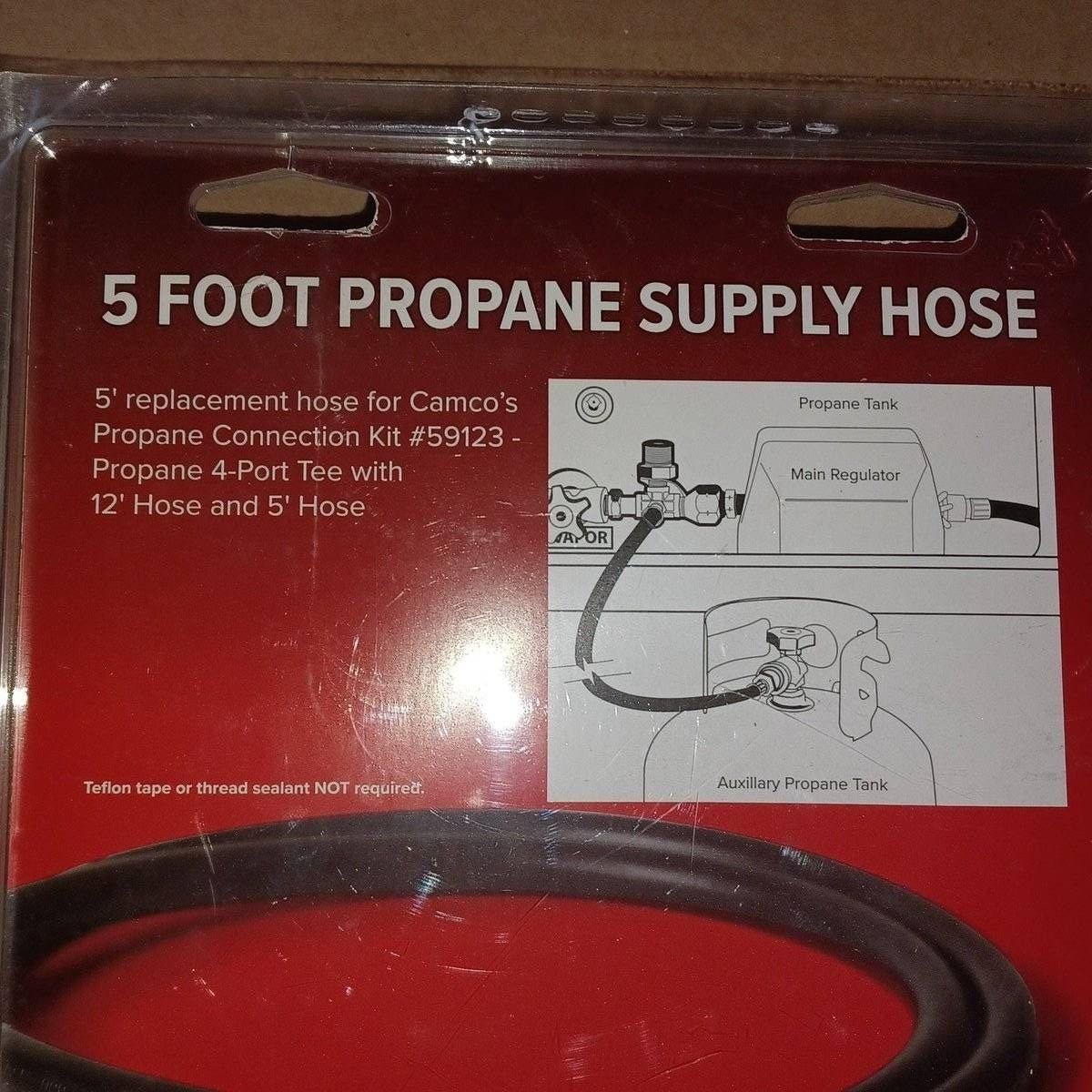 Camco 5 Foot Propane Supply Hose - Young Farts RV Parts
