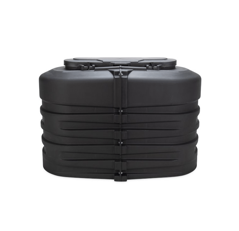 Camco 50512 Dual Propane Tank Cover (30 Lbs) - Black - Young Farts RV Parts