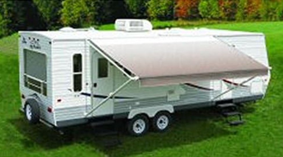 Carefree EA156B00 15' Fiesta Awning Camel Fade w/ White Weather - Guard - Young Farts RV Parts