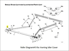 Load image into Gallery viewer, Carefree R001785 - 006 - Latitude Awning Motor Cover - Young Farts RV Parts